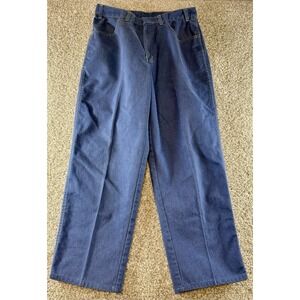 Towncraft Blue Jeans Men's  Size 34X30 Wide Leg Vintage Pants